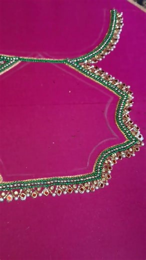 ✨️Back neck aari design✨️#aariwork #design#aariwork