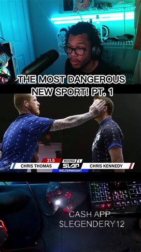 SLAP BOXING REACTION! #UFC #REACTION #fyp #VIRAL #BOXING