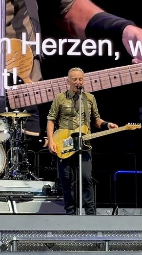 Bruce Springsteen & E Street Band - Chimes Of Freedom (Intro) - Frankfurt, Germany - June 18th, 2025