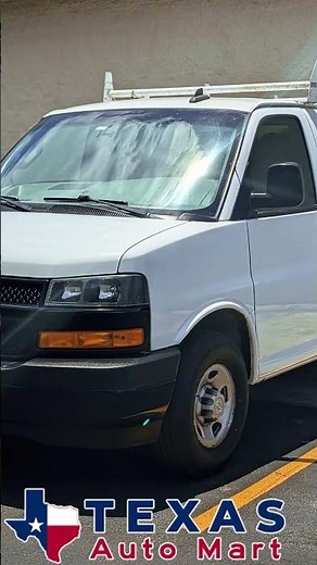2021 Chevy Express cargo Van with shelves