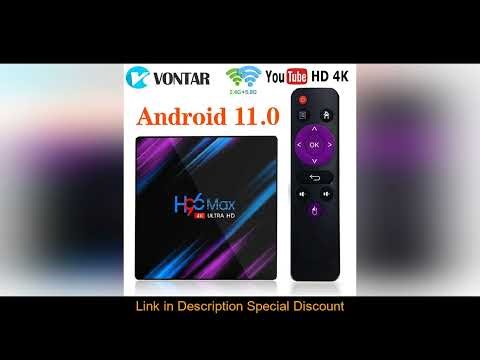 H96 MAX RK3318 Smart TV Box Android 11 4G 64GB 32G 4K Wifi BT Media player H96MAX TVBOX Android10 S