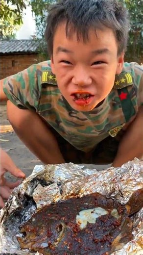 Watch the Magic: Tin Foil Turbot Cooked to Perfection