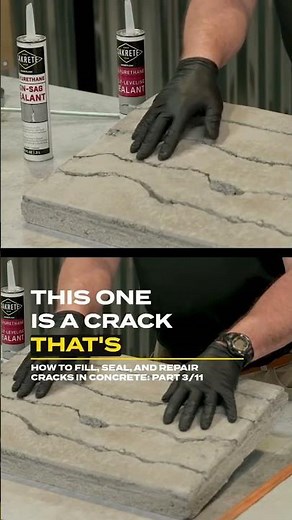 Concrete crack repair prep | #Sakrete Pro Tips