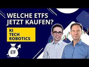 ETF Geldanlage zu KI und Robotik 📈 Portfolio Ideen nach Smart Money Konzept 📉 Chartanalyse ETFs