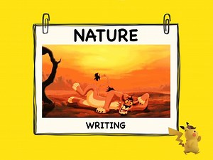 Nature - Writing