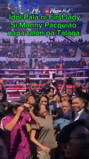 Iba Talaga mag idol si first lady tinataas pa talaga ang kamay at may kasama pang talon.😅 #fblifestyle #highlights | Jay-ar Bosquit Oton