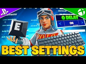 NEW Best KBM SETTINGS + Console Tweaks (Zero Delay) – Chapter 6 Season 4