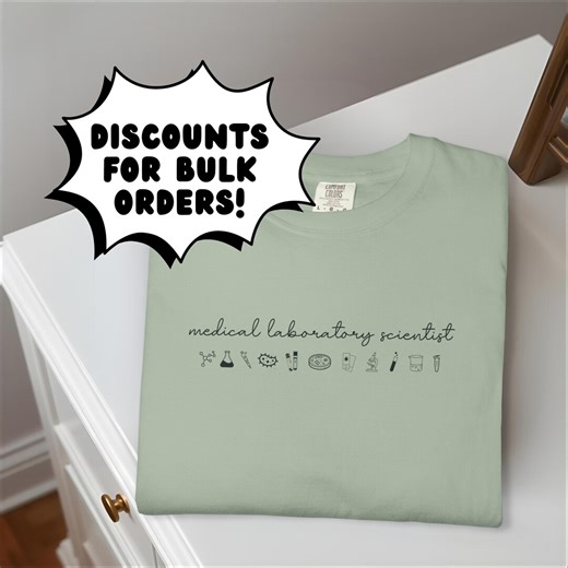 Medical Laboratory Scientist T-shirt: Pathology Lab Week Gift - Etsy