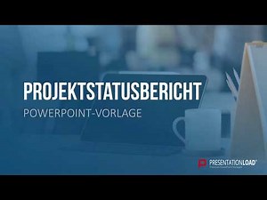 Projektstatusbericht PowerPoint-Vorlage zum Download