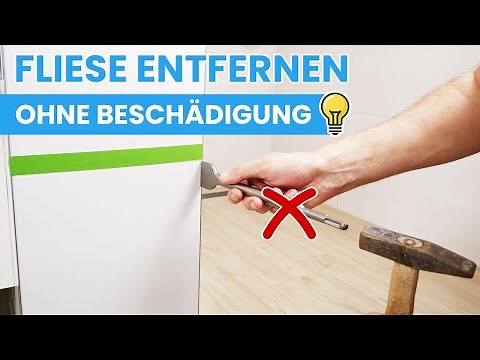 Remove tiles without damage - With a trick without breaking them
