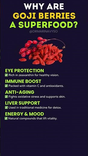Why Are Goji Berries a Superfood? #gojiberries #superfoods #immunehealth