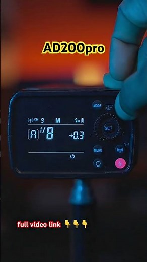 how to change channel (ad200pro) 🤔🔥 #speedlight #flashphotography