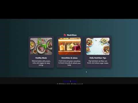 Fitness Hub Website Demo – HTML/CSS/JS Starter Site ✅