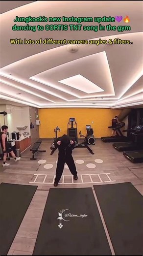 Jungkook's new IG update dancing to CORTIS TNT song💜🔥 #jk #jungkook #shorts #bts
