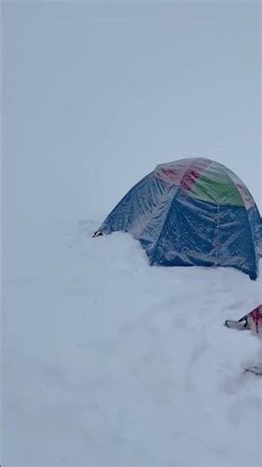 Camping on a Glacier in Pakistan 5500m Adventure | Karakoram Expedition Snowstorm at High Altitude