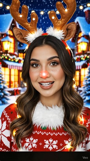 🦌 Christmas Light ASMR ✨ Rudolph Sweet Bite