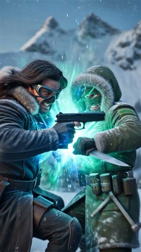 Winter Soldier vs Ruthless Mercenary in Frozen Hell! ❄️🔥