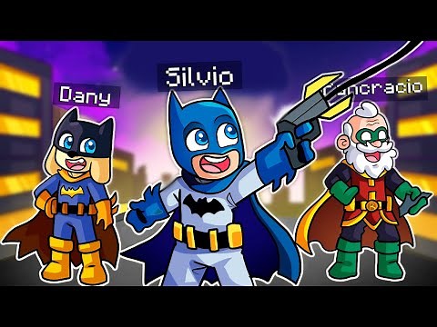 ¡Minecraft PERO es BATMAN! 😂💪🏻🦇 SILVIOGAMER MINECRAFT PERO
