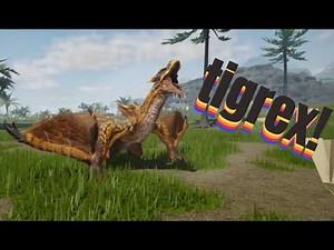 tigrex showcase - monstrous battlegrounds