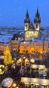 This is what Prague will look like in just over 1 month (42 days) 🎄🎅 The Prague Christmas Market kicks off on 29 November and runs until 6 January 2026 inclusive! 🎄✨ Don’t forget to book your flight to enjoy the magic of Christmas in one of the most beautiful markets in the world ☃️ Here are the dates of Europe’s most beautiful Christmas markets in 2025 🎅 Save the dates to plan your visit : 🇫🇷 Strasbourg - Nov 26 to Dec 24 🇨🇿 Prague - Nov 29 to Jan 6 🇩🇰 Copenhagen - Nov 14 to Jan 4 🇩�