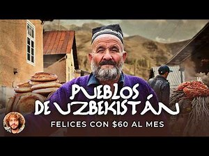 Authentic Uzbek villages: They wear traditional dress every day | Ancient architecture and little...