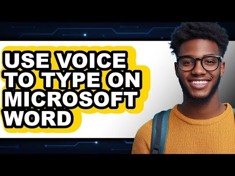 How to Use Voice to Type on Microsoft Word (only Way)