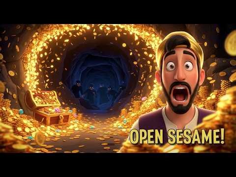 Ali Baba and the Forty Thieves (Full Story) | The Secret Cave of Gold & “Open Sesame!”