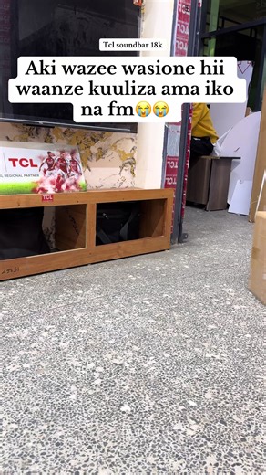 Unboxing TCL Soundbar: Wazee Wasiione Hii