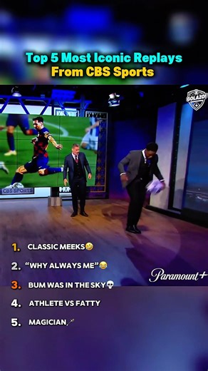 Top 5 Most Iconic Replays From CBS Sports #footballrankings