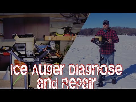 Strike Master Ice Auger Carburetor Replacement and Test