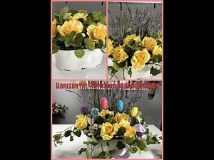 Tricia's Creations: Basic Floral Design Part 2: Horizontal/Vertical Floral Arrangements