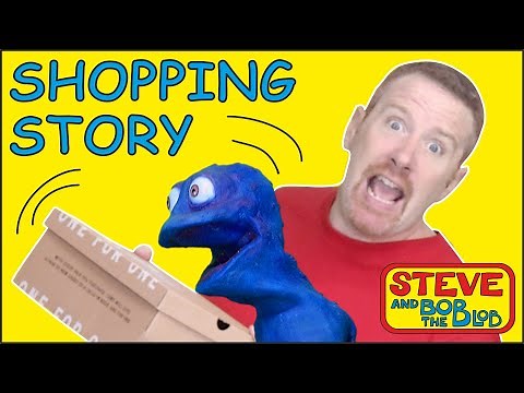 Shoe Shopping Story for Kids from Bob the Blob | Learn English Vocabulary