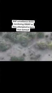 NAF surveillance drone monitoring ISWAP #naf #iswap #bokoharam
