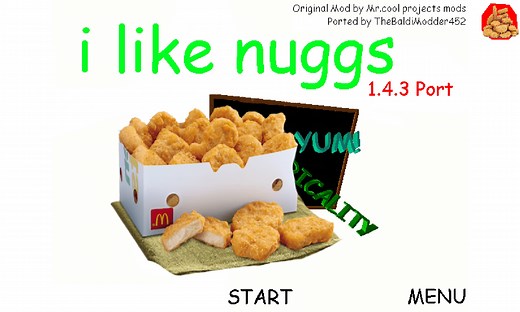 Baldi loves nuggs by Kouggu8is
