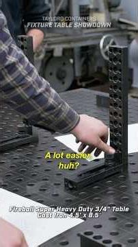 What Is A Welding Table Fixture Map?