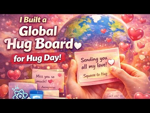 Build a Global Virtual Hug Wall! 🌍🤍 | React & CSS Project | Tamil