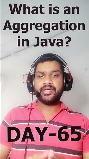 What is an Aggregation in Java? #java #interview #interviewtips