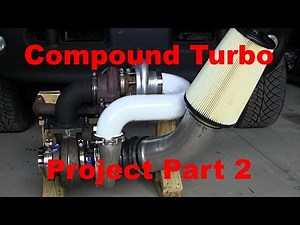 Cummins Compound Turbo Project Part 2 - Piping Complete, How Compounds Work, Engine Bay Prep