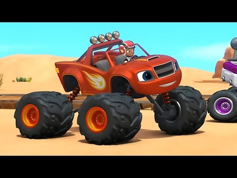 Blaze The Monster Machines : Mega Math Builder || Nick Jr || Nickelodeon Game