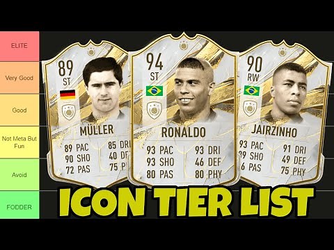 RANKING EVERY ICON ON FIFA 23! | FIFA 23 Icon Tier List