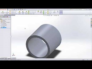 Tutoriel Solidworks 2013 2014 pièce n°02 chambre verin rotatif