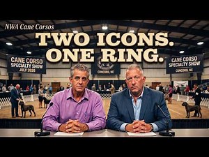 2 Cane Corso Legends Speak Out: Tony Scandy & Jimmy Stanchio On Breed Type, Temperament & Fad Colors