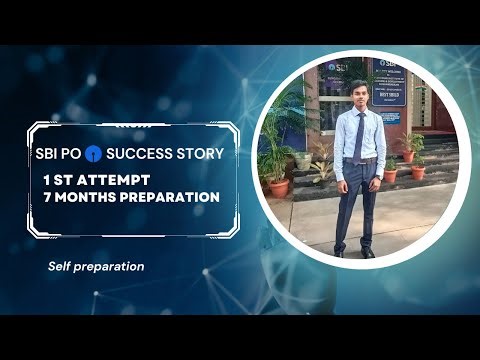 SBI PO SUCCESS STORY | my strategy to clear SBI PO in first attempt |IBPS | banking exam preparation