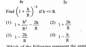 Find the approximate value of \left(1   \frac{h}{R}\right)^{-2}... | Filo