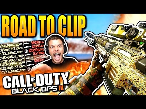 BLACK OPS 3: ROAD TO CLIP #1 (Sniper Locus Gameplay)