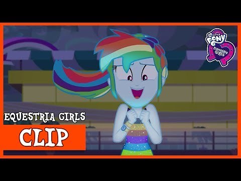 Rainbow Discovers Equestrian Magic | MLP: Equestria Girls | Spring Breakdown [Full HD]
