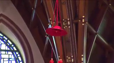 27K views · 834 reactions | WATCH: Holy Name Cathedral raises Cardinal George's galero to honor the cardinal and mark the one-month anniversary of his death. | WGN TV | Facebook