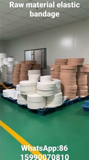 Raw material medical elastic bandage for hospital use wound care bandage.