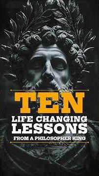 Marcus Aurelius – 10 Life Changing Stoic Lessons From The Last True Philosopher King #stoicism