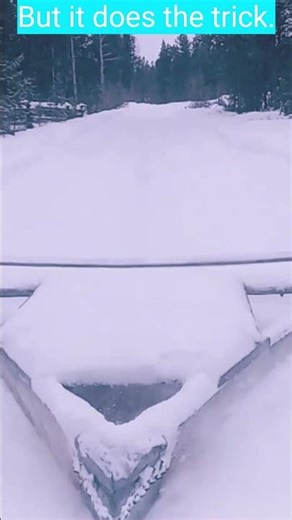 Plowing with a V-Plow